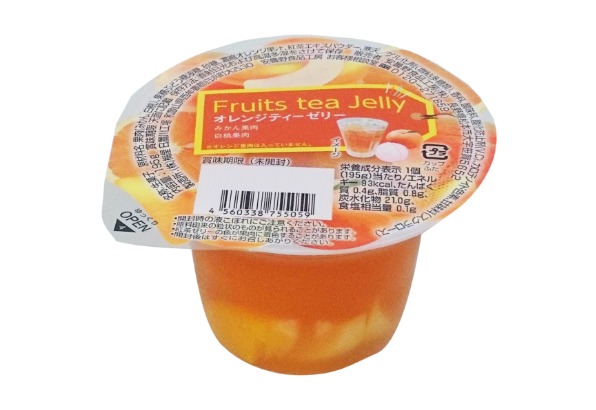 Fruits tea Jelly　オレンジティーゼリー
