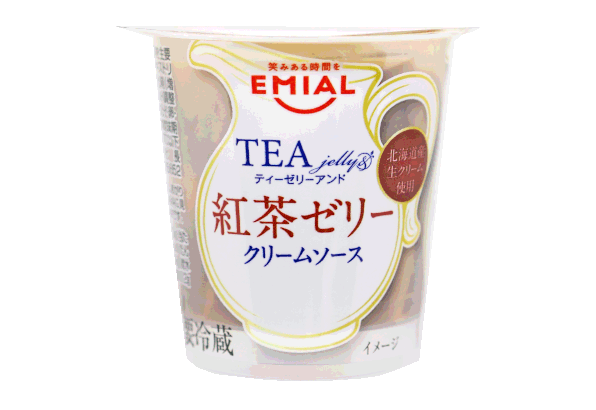 TEA jelly＆（ティーゼリーアンド）　紅茶ゼリー　クリームソース