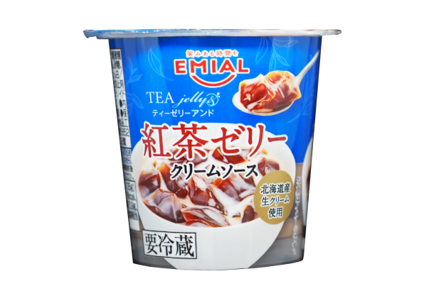 TEA jelly＆（ティーゼリーアンド）紅茶ゼリー　クリームソース