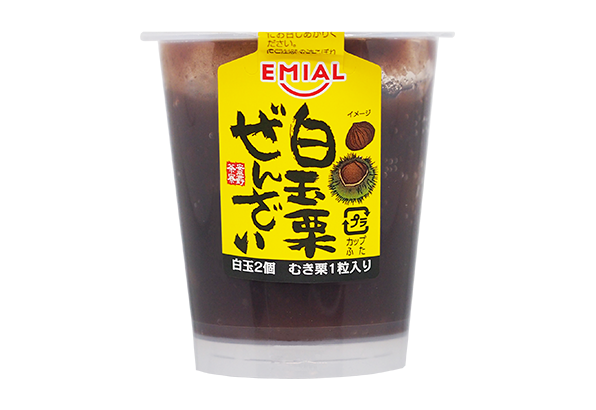 安曇野茶寮　白玉栗ぜんざい