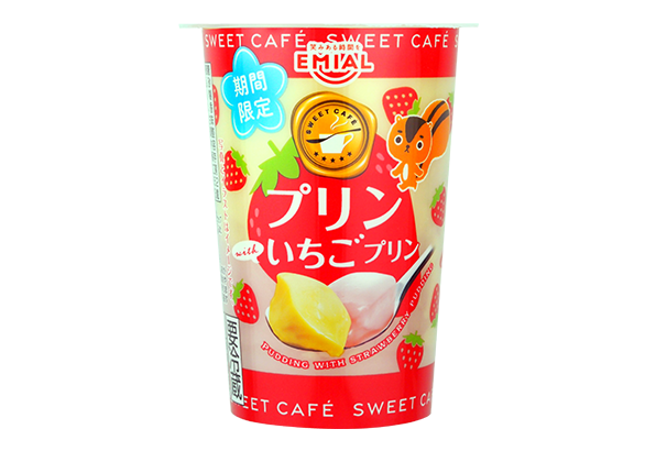 SWEET CAF&Eacute;　プリン with いちごプリン