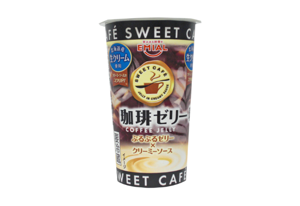 SWEET CAFÉ　珈琲ゼリー　～北海道産生クリーム使用～