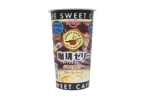 Sweet Cafe 珈琲ゼリー 北海道産生クリーム使用 商品紹介 Emial 安曇野食品工房