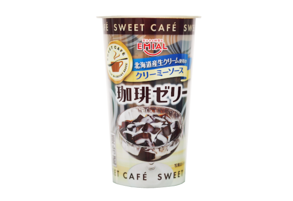 SWEET CAFÉ　珈琲ゼリー　～北海道産生クリーム使用～