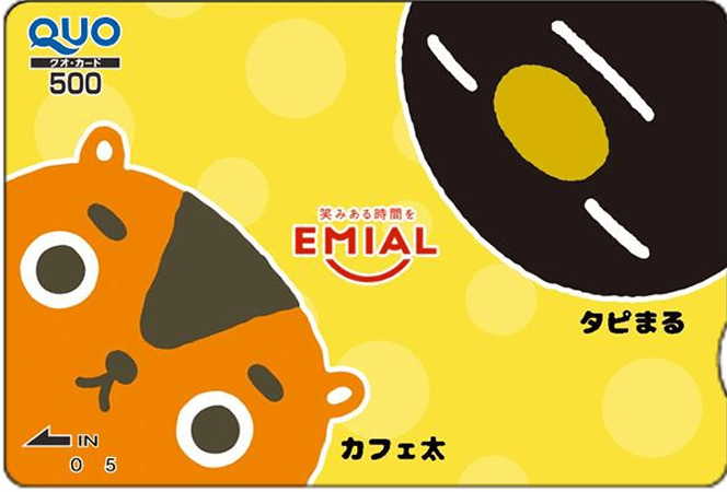 タピまるクオカード